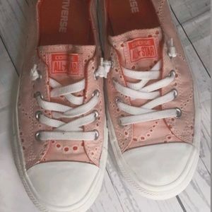CONVERSE Chuck Taylor Shoreline Eyelet Pink